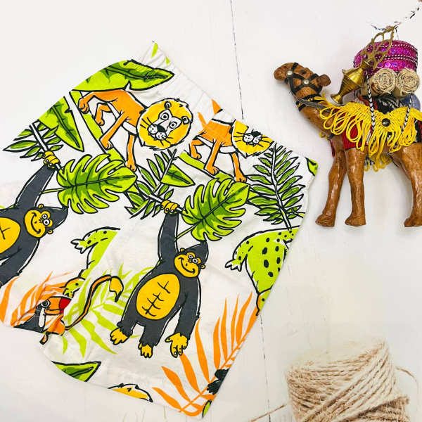 Комплект одежды для девочки из 2 предметов (фуфайка, шорты) Bebika, натуральный хлопок (20/11-18)